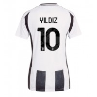 Camisa de Futebol Juventus Kenan Yildiz #10 Equipamento Principal Mulheres 2024-25 Manga Curta